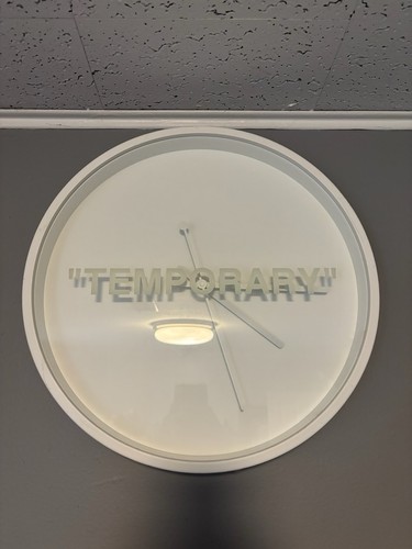 Orologio virgil abloh ikea - orologio, x