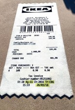 Tappeto ricevuta IKEA x Virgil