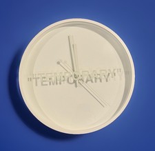 Orologio da parete temporaneo